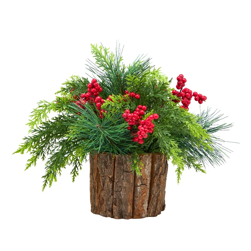 Christmas Celebration 11 in. Christmas Classic Centerpiece