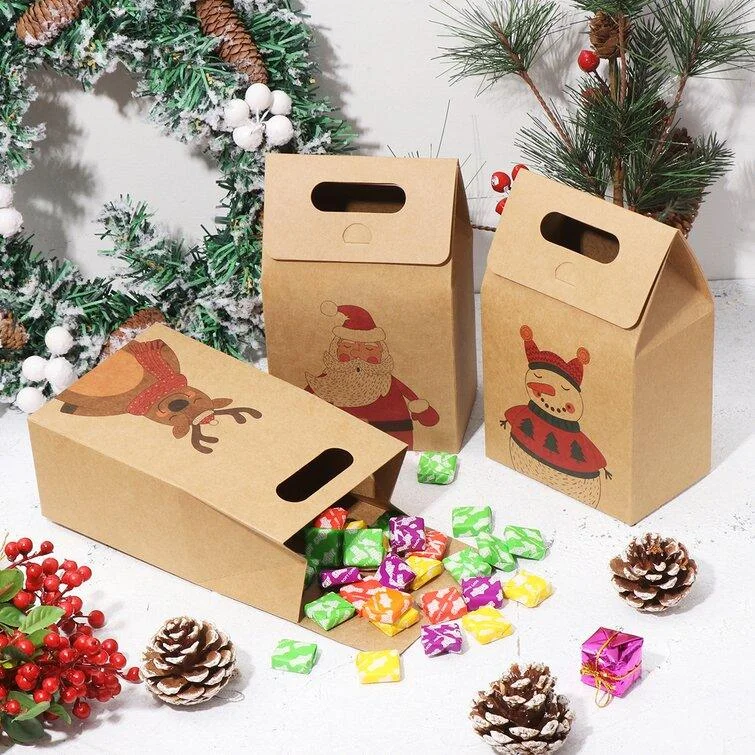 Christmas Santa Hat Premium Christmas Gift Bags
