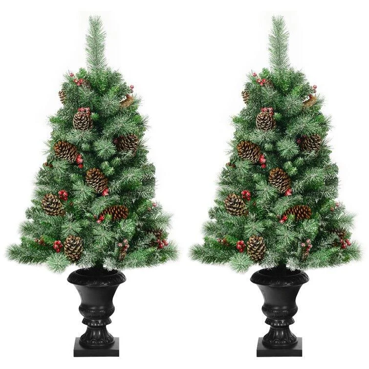 Christmas Frosty Weather Snow Flocked Artificial Christmas Tree