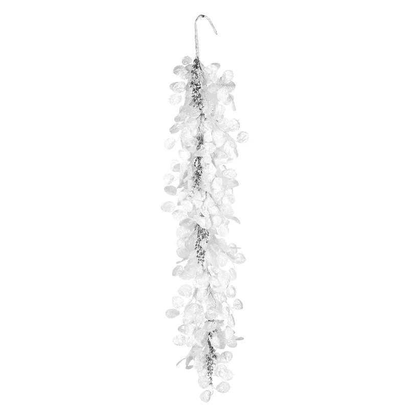 Christmas Cookies 4 ft. Winter Frost White Garland