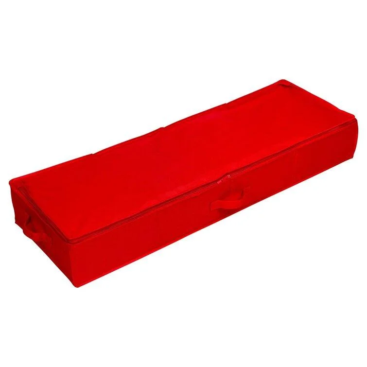 Christmas Pajamas Zipper Style Christmas Gift Wrap Storage Bag