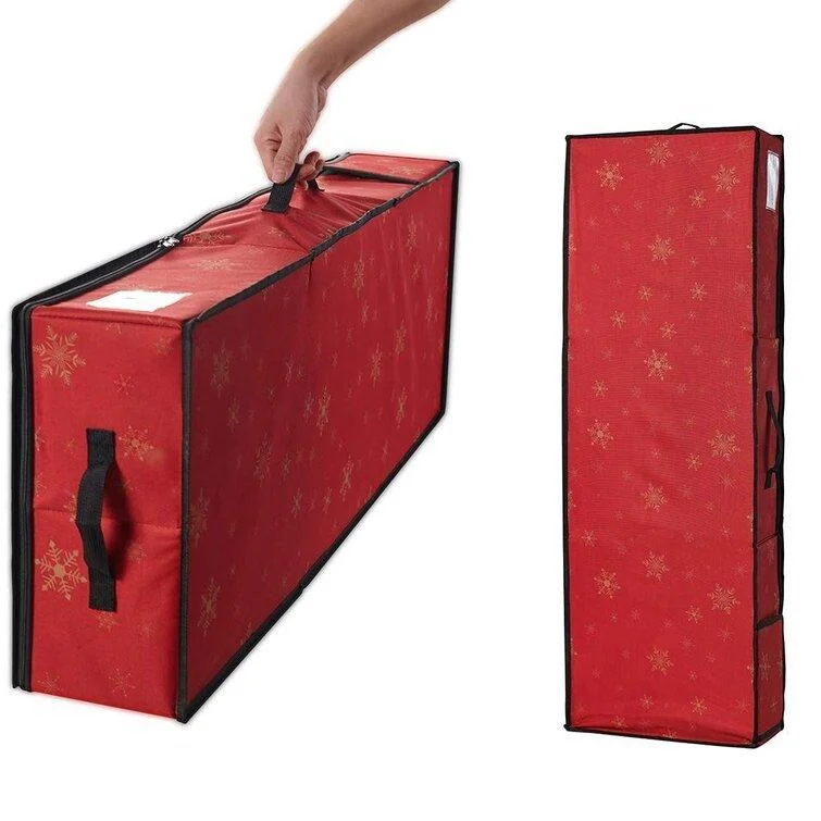 Christmas Gingerbread Christmas Gift Wrap Storage Pack - Large with Snowflake Design | Organize Gift Wrapping Supplies | Christmas Trees USA Christmas Gingerbread Christmas Gift Wrap Storage Pack - Large with Snowflake Design | Organize Gift Wrapping Supplies | Christmas Trees USA