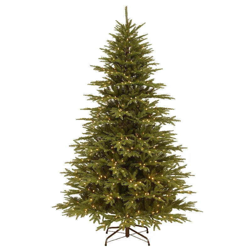 Christmas Tree Toppers 7.5 ft. Pre-Lit Monterrey Fir Tree with Clear Lights