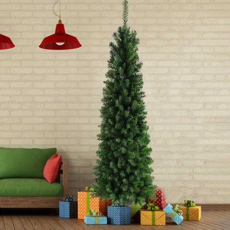 Christmas Gifting Season Green Spruce Artificial Christmas Tree