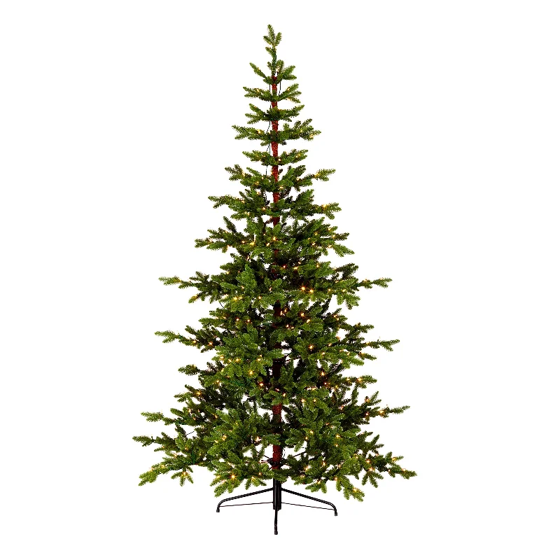 Christmas Jingle Bells 7.5 ft. Pre-Lit Dancer Pine Tree with Clear Lights