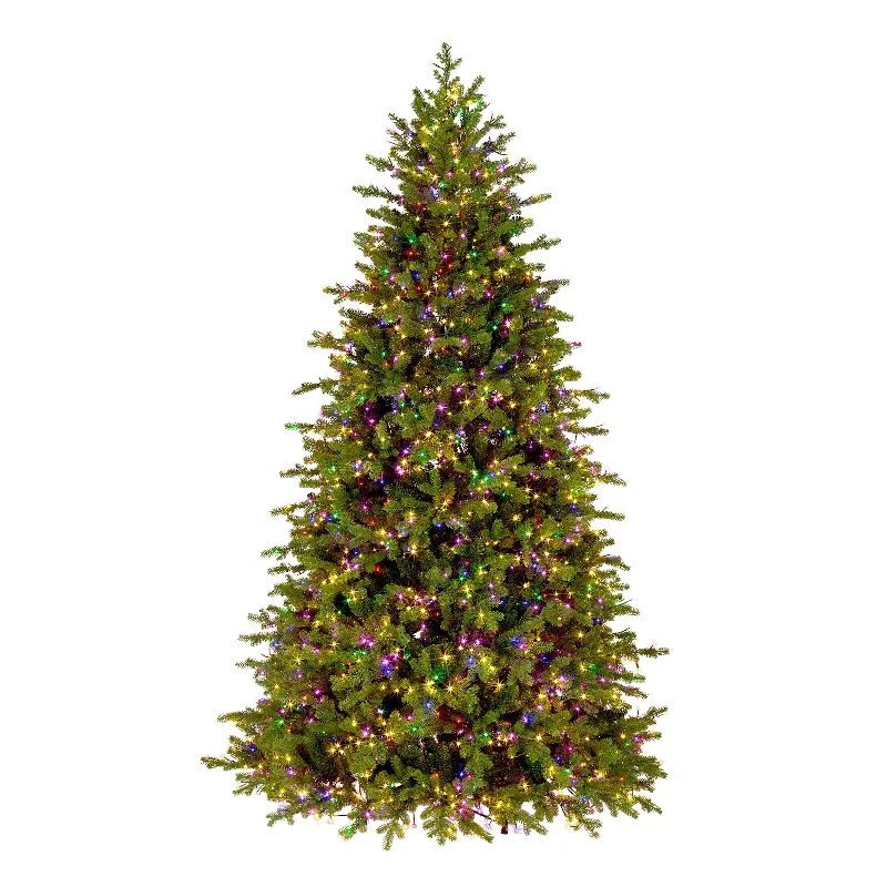 Christmas Winter Wonderland 7.5 ft. Pre-Lit Princeton Fraser Fir Tree with LED Lights