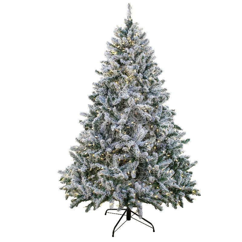 Christmas Table Setup 9ft. Pre-Lit Snowy Hudson Hinged Tree with PowerConnect Dual Color LED Lights Christmas Table Setup 9ft. Pre-Lit Snowy Hudson Hinged Tree with PowerConnect Dual Color LED Lights
