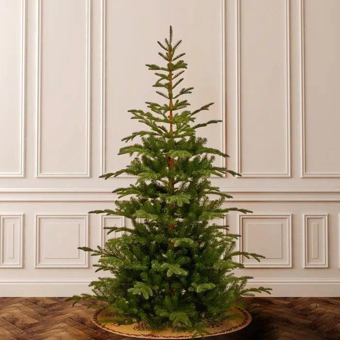 Christmas Holiday Songs 7.5' Artificial Spruce Christmas Tree – Lush PVC Branches, Metal Stand Christmas Holiday Songs 7.5' Artificial Spruce Christmas Tree – Lush PVC Branches, Metal Stand