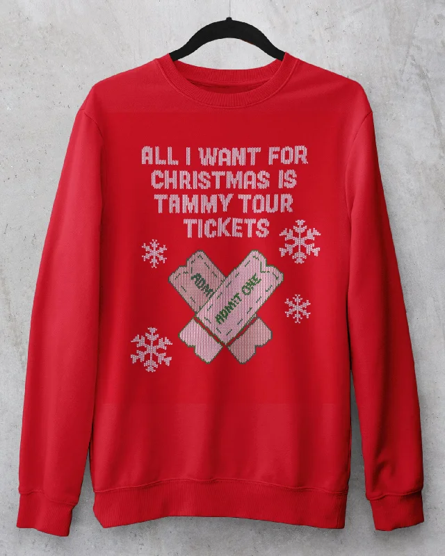 Christmas Traditions All I Want For Christmas Crewneck