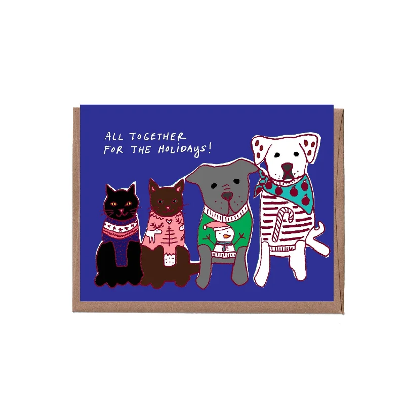 Christmas Handmade Gifts All Together Holiday Card Set