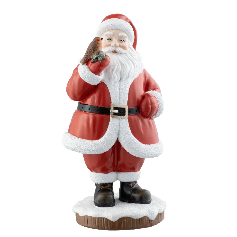 Christmas Gifts Aynsley Santa & Robin Figurine