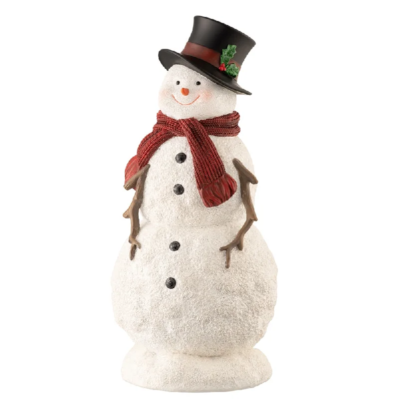 Christmas Cocoa Aynsley Snowman Figurine