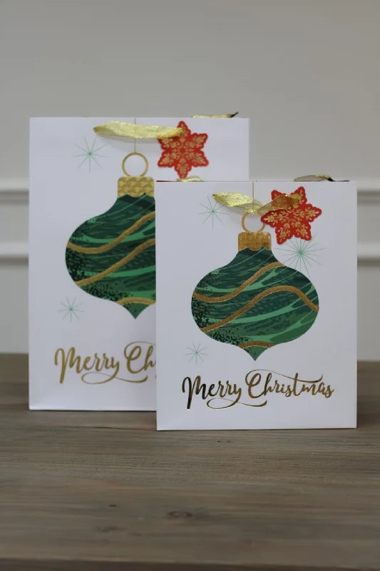 Christmas Wonderland Bauble Merry Christmas Gift Bag