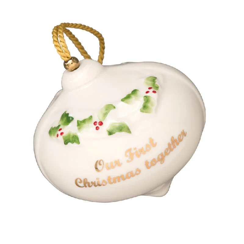 Christmas Pajamas Belleek Classic Our First Christmas