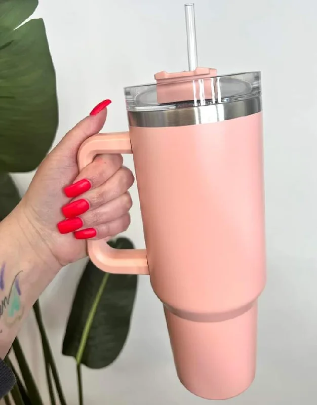 Christmas Cinnamon Scent Blush 40 oz Tumbler