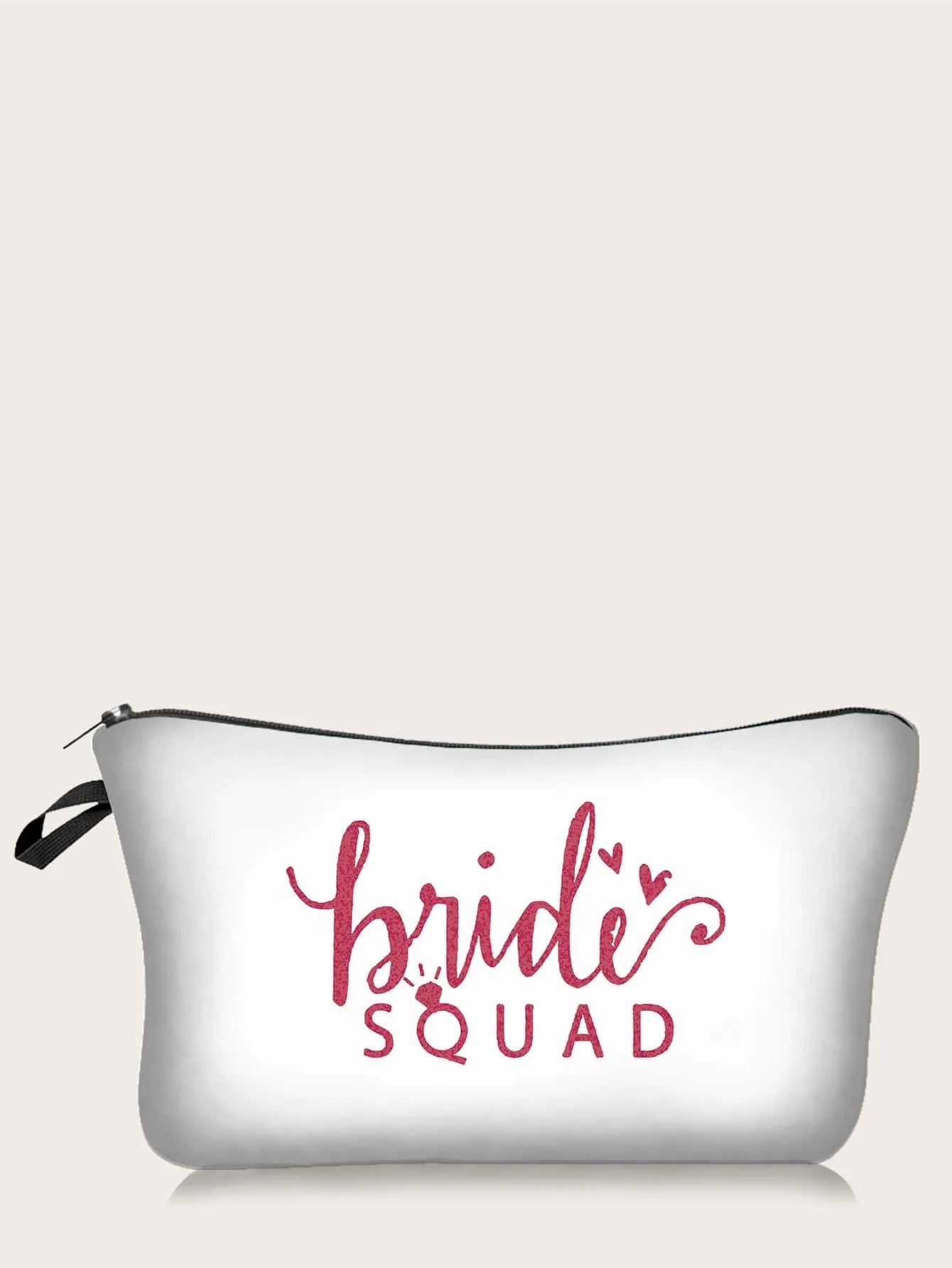"Bride Squad" Cosmetic Bag