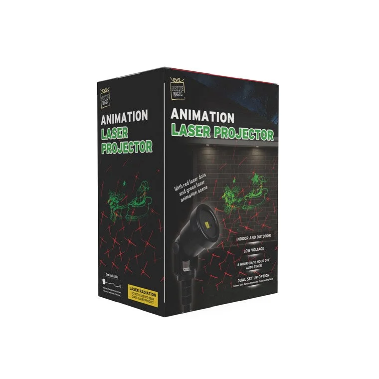 Christmas Baking Animation Laser Projector, Asstd