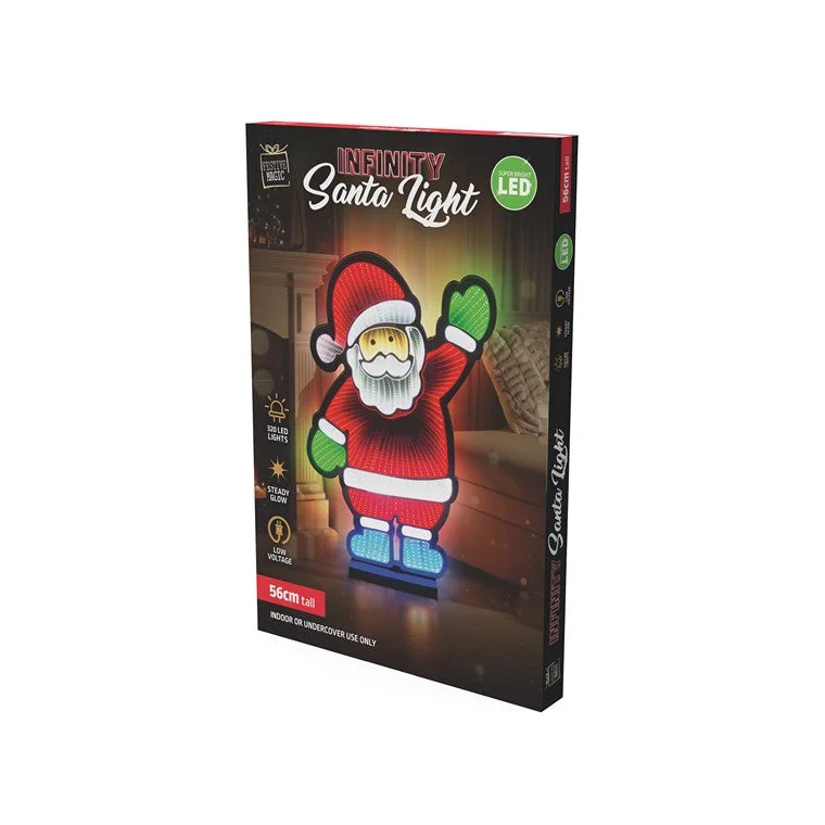 Christmas Gift Exchange Infinity Santa Light