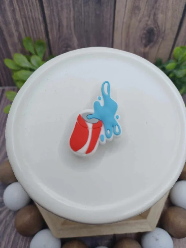 Christmas Wonderland Can of Cola Shoe Charm Accessory