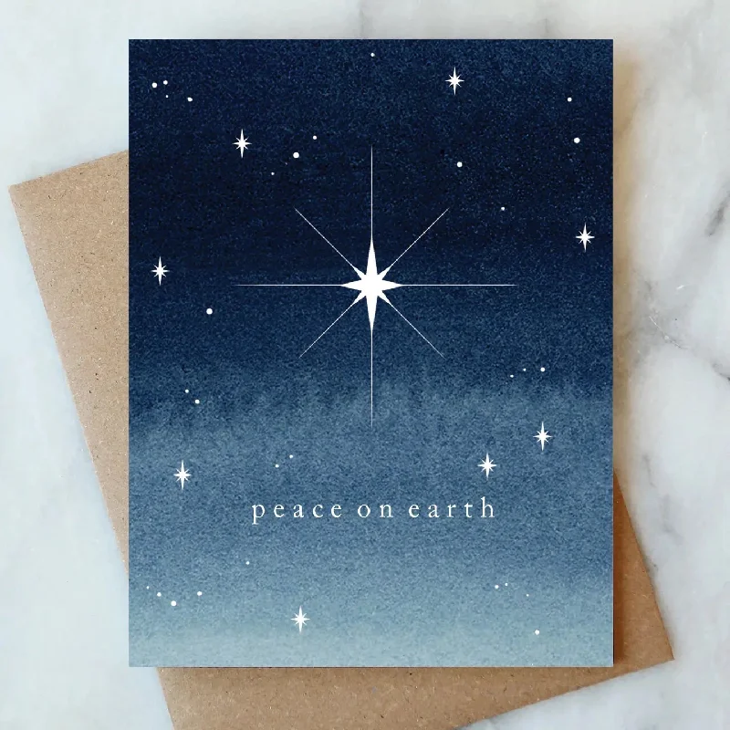 Christmas Tree Glitter Card | Christmas | North Star Peace