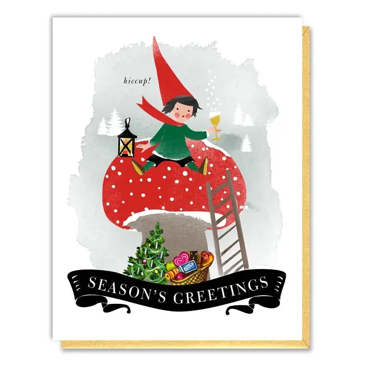 Christmas Cozy Ambience Christmas Cards | Elf | Pack of 8