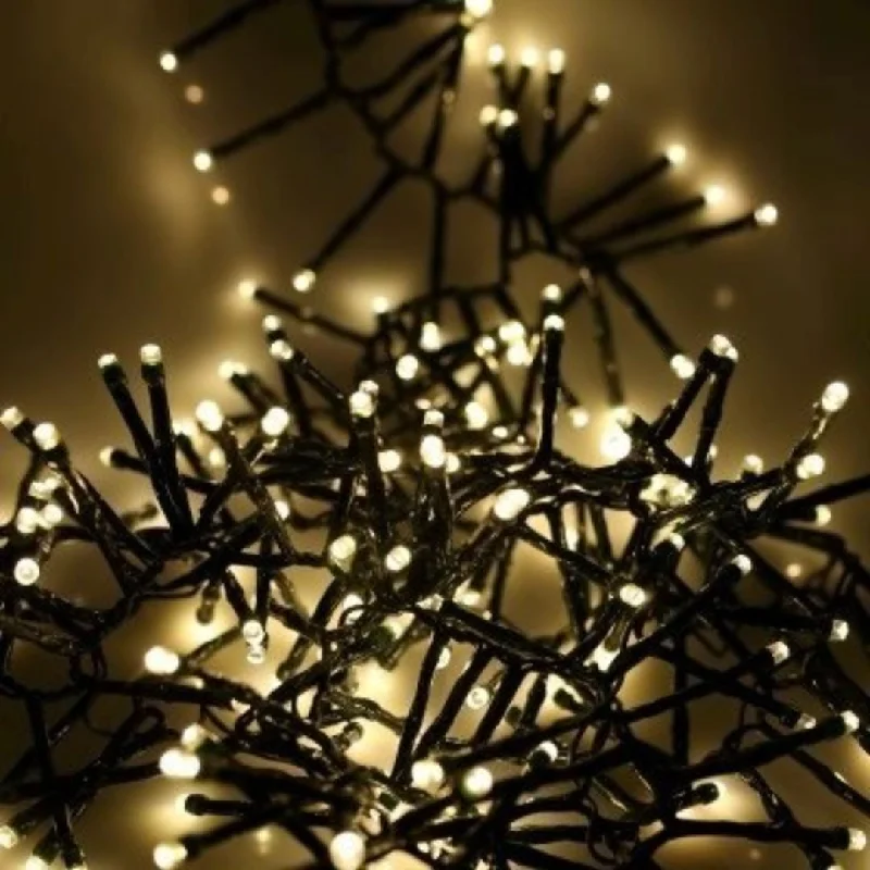 Christmas Tree Decorations Christmas Cluster Lights Warm White - Battery Operated