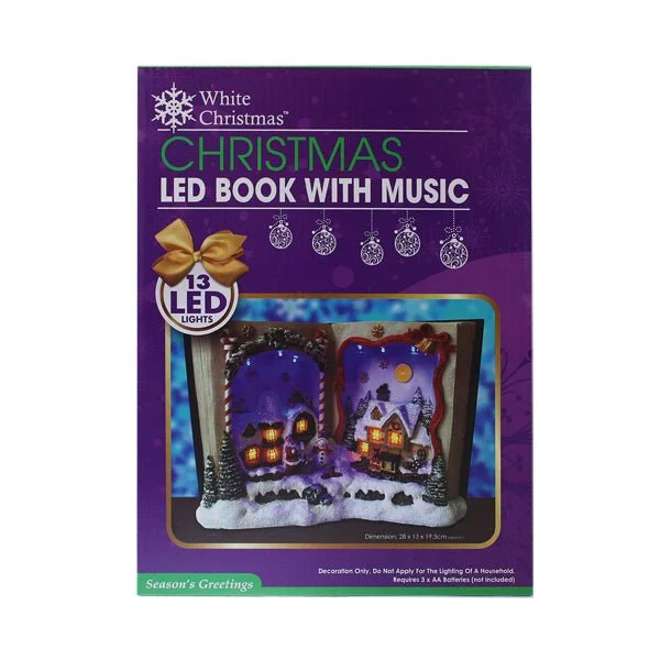Christmas Jingle Bells Christmas Led Book With Music