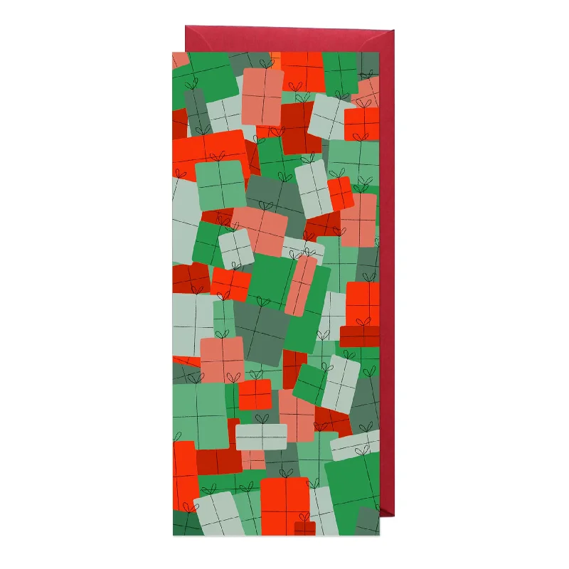 Christmas Candy Gift Christmas Present Holiday Card
