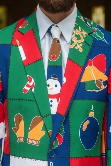Christmas Ornaments Christmas Suit Quilty Pleasure