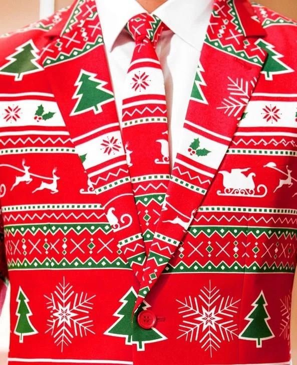 Christmas Stockings Christmas Sweater Suit - Winter Wonderland