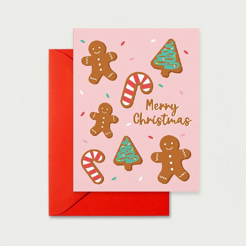Christmas Winter Nights Christmas Treats Greeting Card