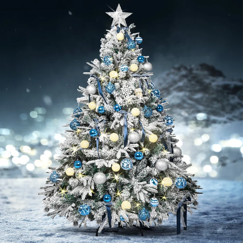 Christmas Snowy Pathways 6ft 1.8m 930 Tips Christmas Tree Fairy Lights Snow Flocked Xmas Ornaments Decor Christmas Snowy Pathways 6ft 1.8m 930 Tips Christmas Tree Fairy Lights Snow Flocked Xmas Ornaments Decor