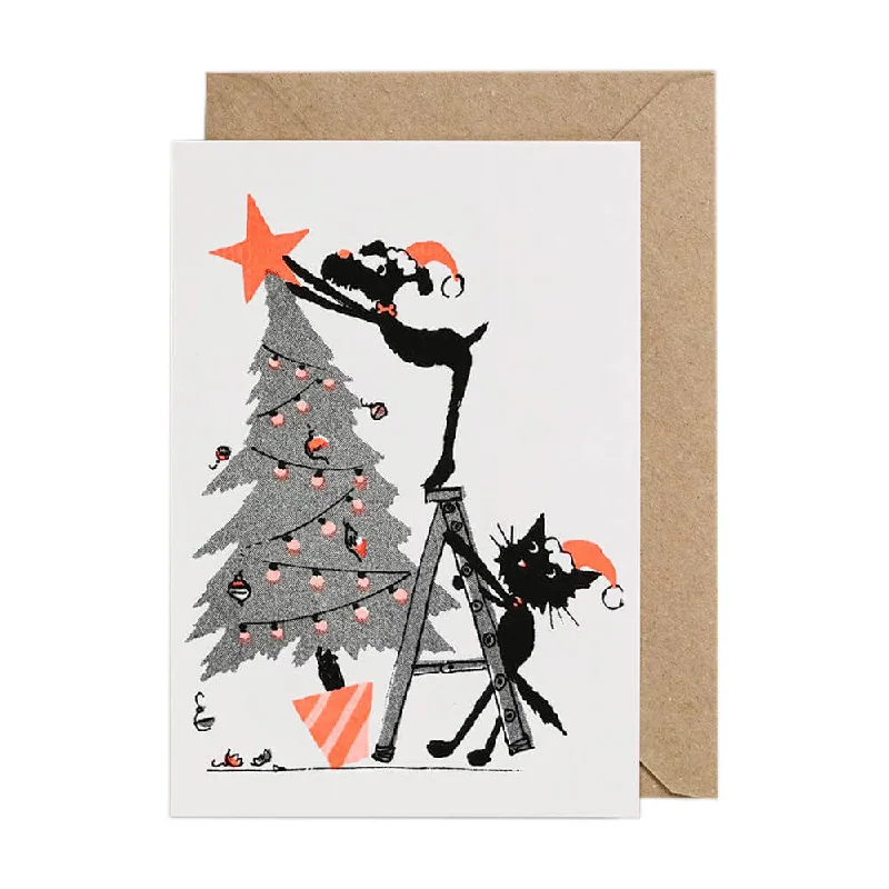 Christmas Gift Packing Christmas Tree Decorating Card