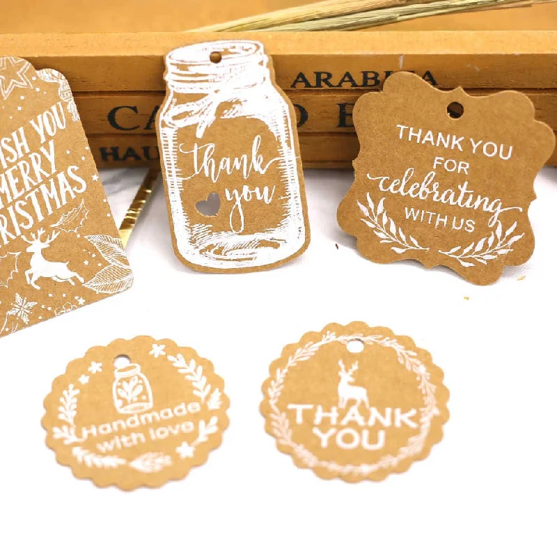 Christmas Stocking Stuffers Kraft Christmas Decor DIY Cards