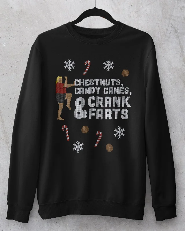Christmas Cheer Crank Farts Christmas Crewneck