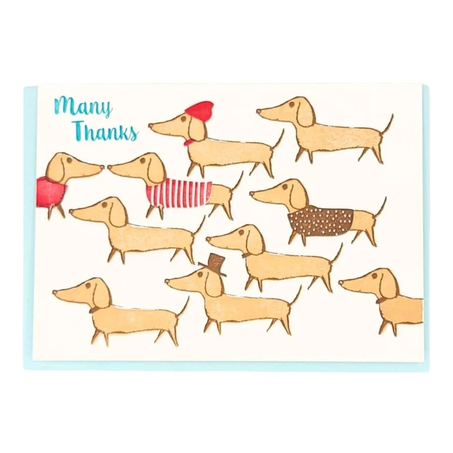 Christmas Bells Dachshund Boxed Cards Set of 6