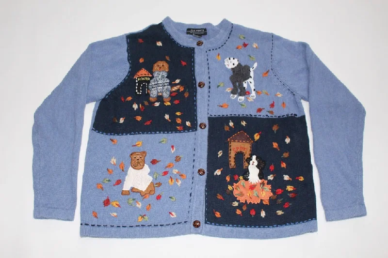 Christmas Centerpiece Sweater dogs,  Medium, Christmas sweater