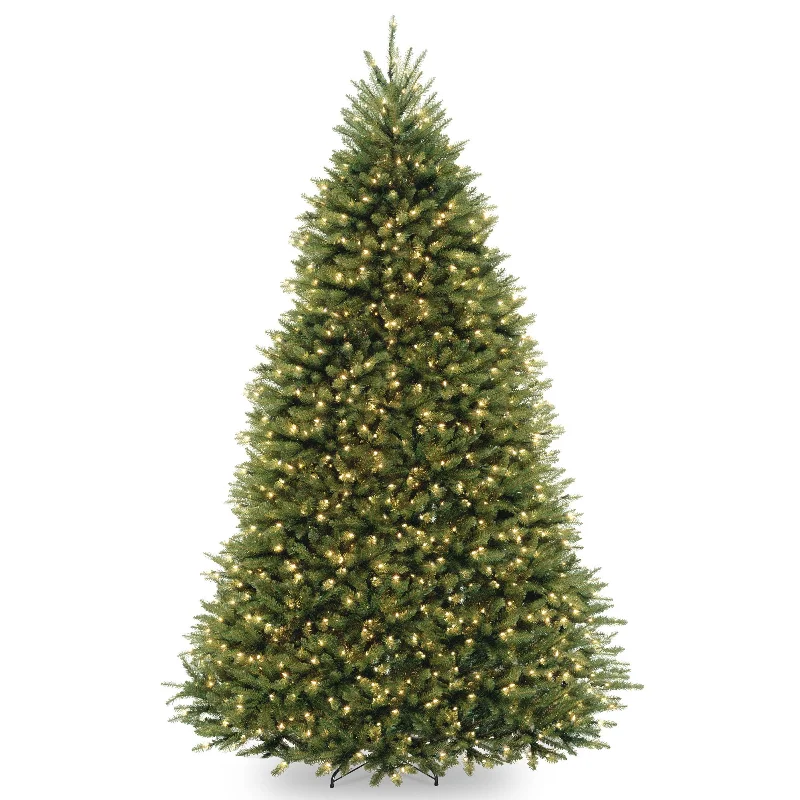 Christmas Beautiful Lights 9 ft. Pre-Lit Dunhill Fir Tree with 1100 Clear Lights