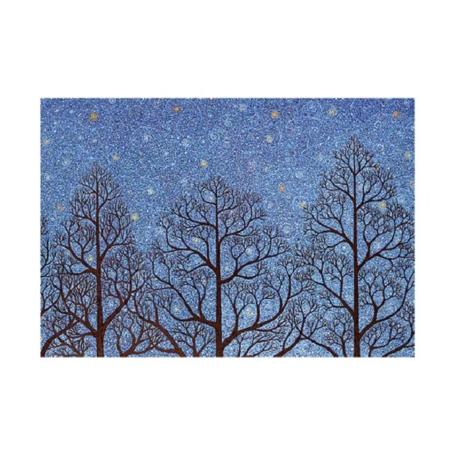 Christmas Pinecones Father Poulin "Night Prayer" Boxed Holiday Cards