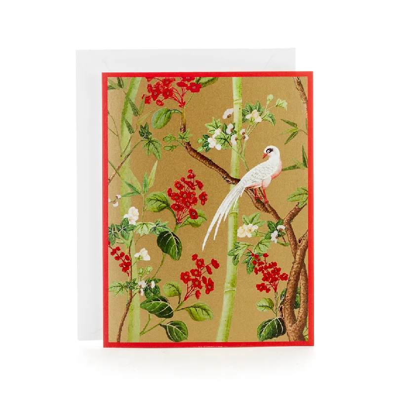 Christmas Snowflakes Scotts Wallpaper Holiday Cards, Set of 16