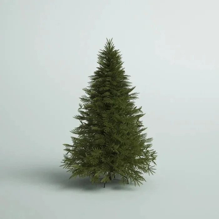 Christmas Sparkling Lights Frasier 90'' Lighted Artificial Fir Christmas Tree