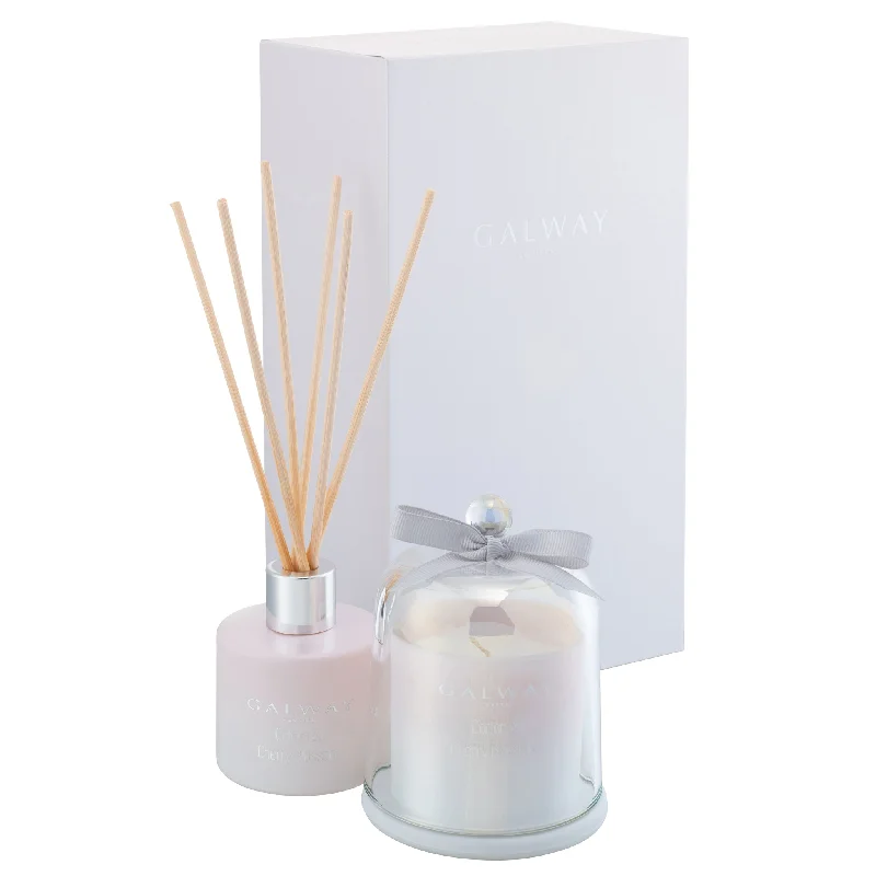Christmas Stocking Fillers Galway Crystal Cotton and Cherry Blossom Gift Set