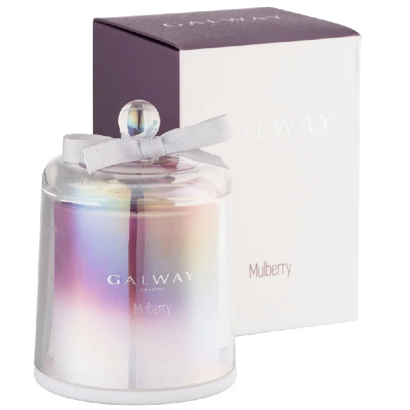 Christmas Baking Ideas Galway Crystal Mulberry Scented Bell Jar Candle