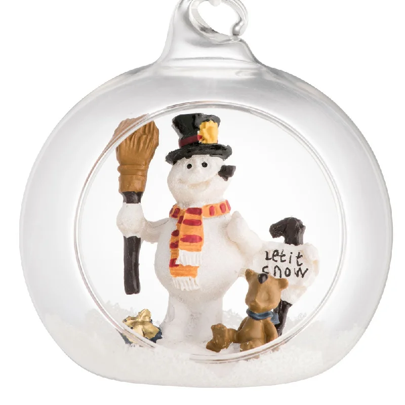 Christmas Mistletoe Galway Living Let it Snow Hanging Ornament