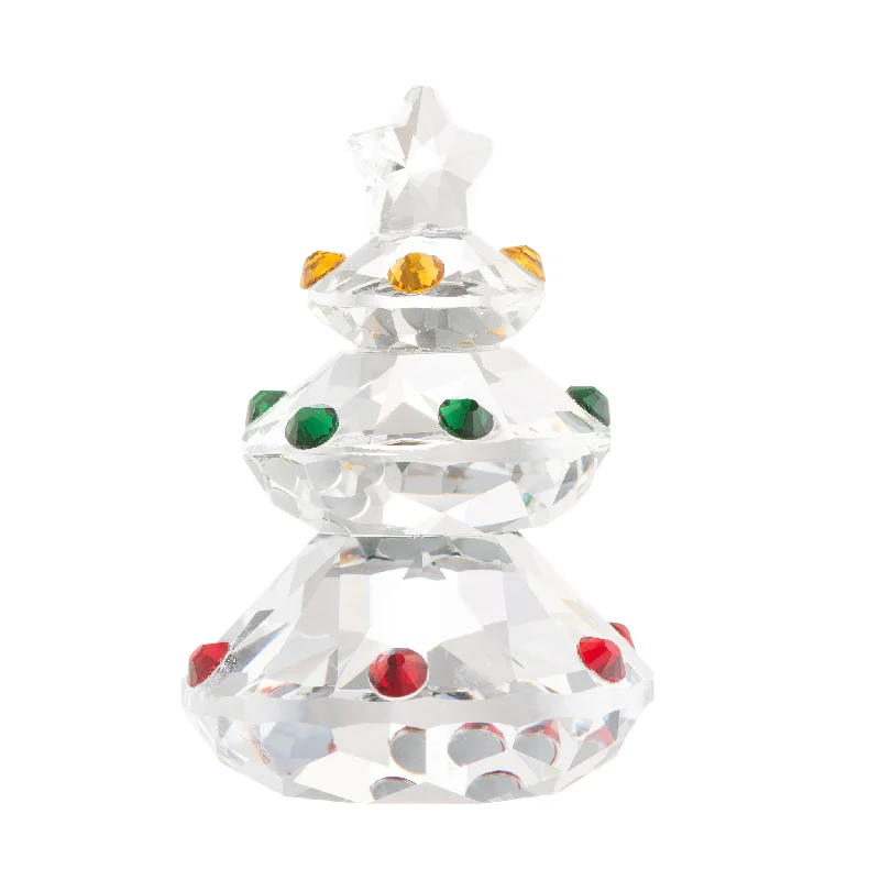 Christmas Cinnamon Scent Galway Living Mini Crystal Christmas Tree