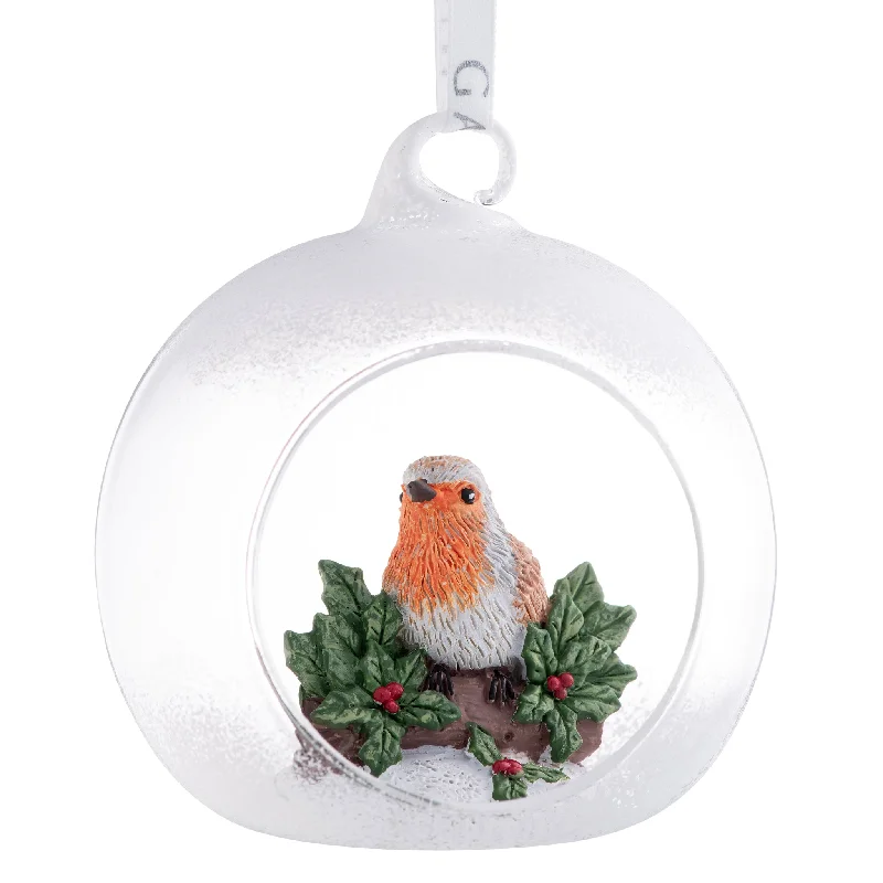 Christmas Gifting Season Galway Living Robin Hanging Bauble