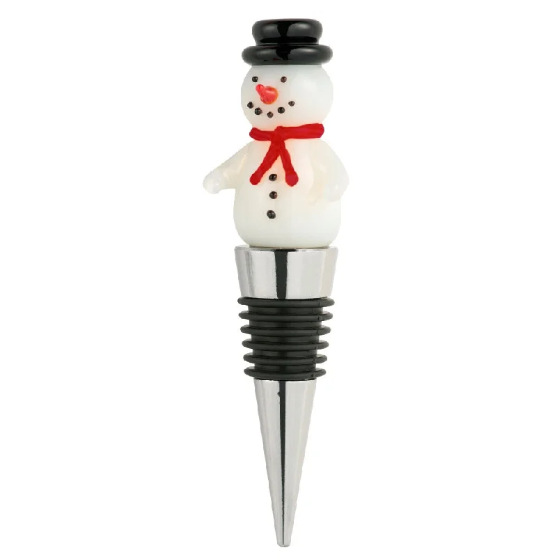 Christmas Home Decor Galway Living Snowman Wine Stopper