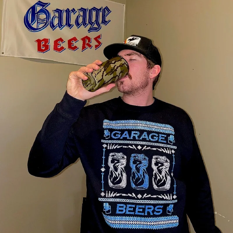 Christmas Hot Chocolate Garage Beers Ugly Christmas Sweater