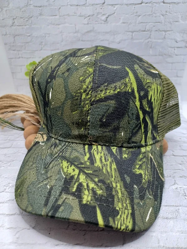 Christmas Bells Green Camo Hat
