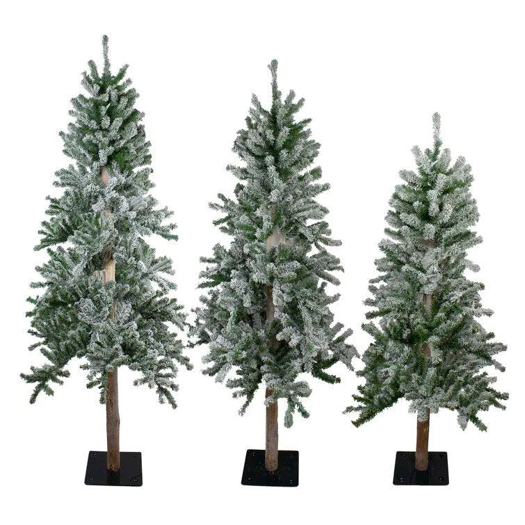 Christmas Candy Gift Green Pine Artificial Christmas Tree Set